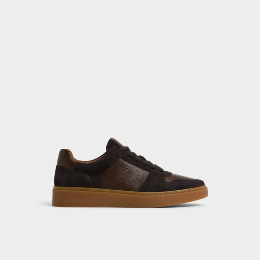 Montie Dark Brown Men's Low top - Low top sneaker, Cup sole - Dark Brown