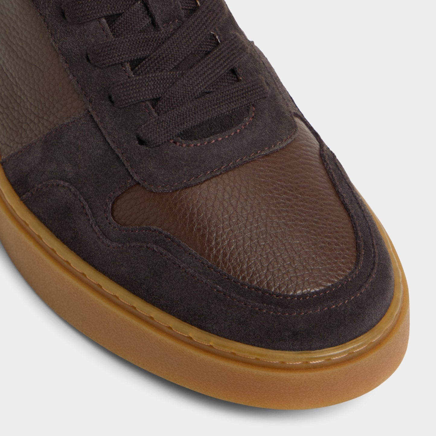 Montie Dark Brown Men's Low top - Low top sneaker, Cup sole - Dark Brown