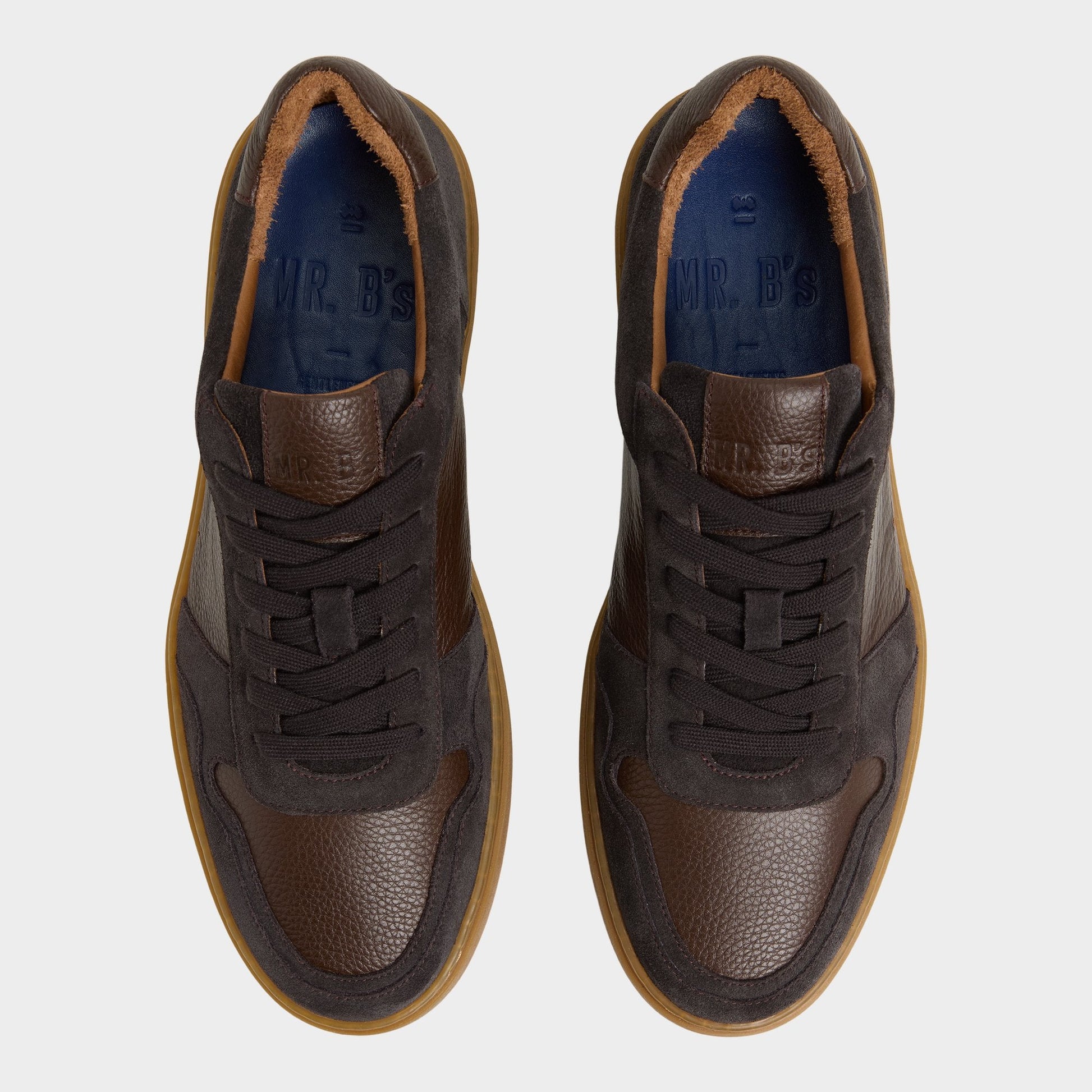 Montie Dark Brown Men's Low top - Low top sneaker, Cup sole - Dark Brown