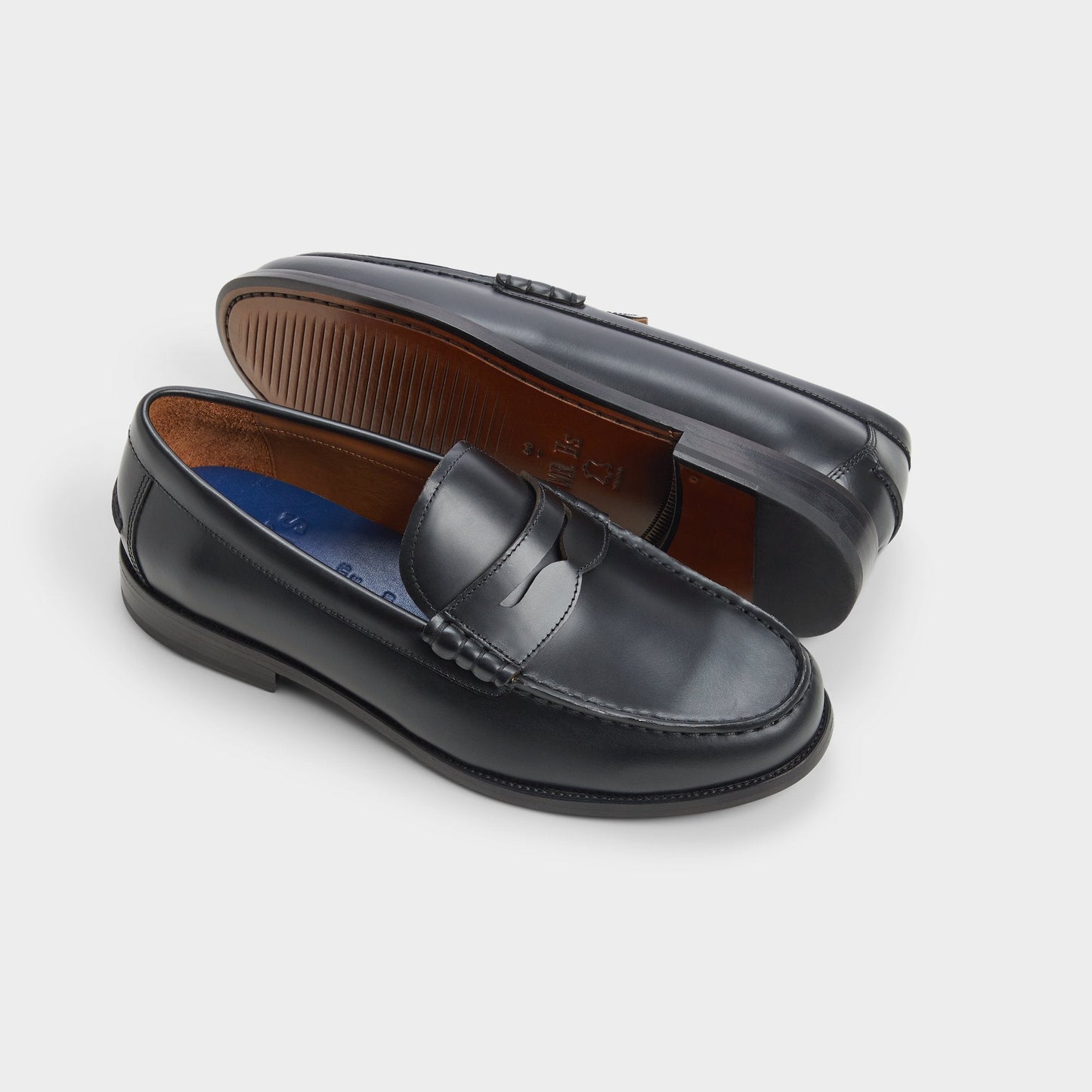 Jarom in Black - Loafer - Black