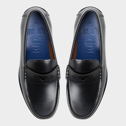 Jarom in Black - Loafer - Black