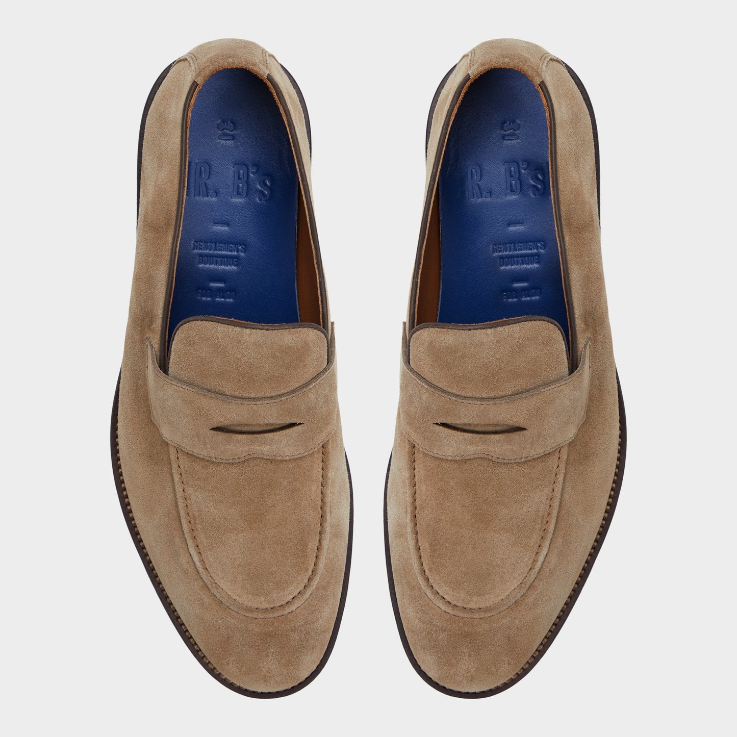 Mack in Taupe - Loafer - Taupe