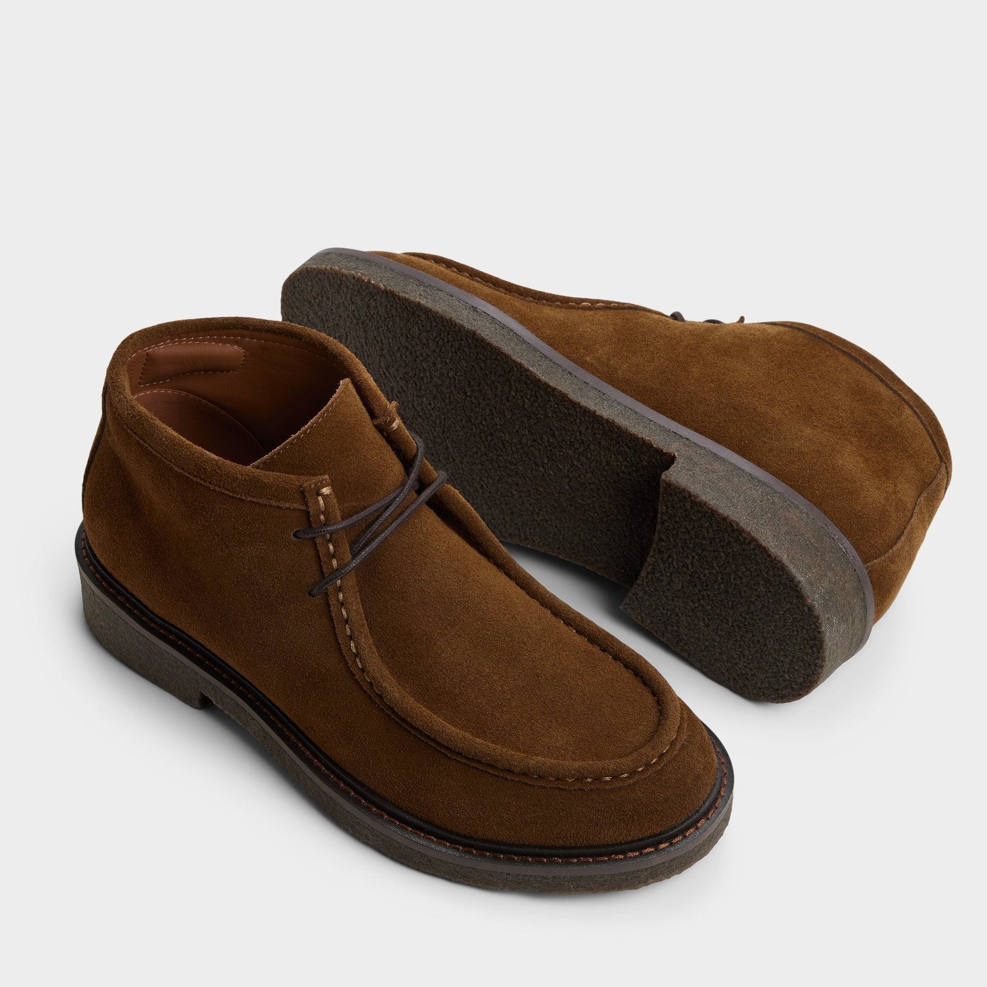 Milade in Dark Beige - Ankle boot - Dark beige