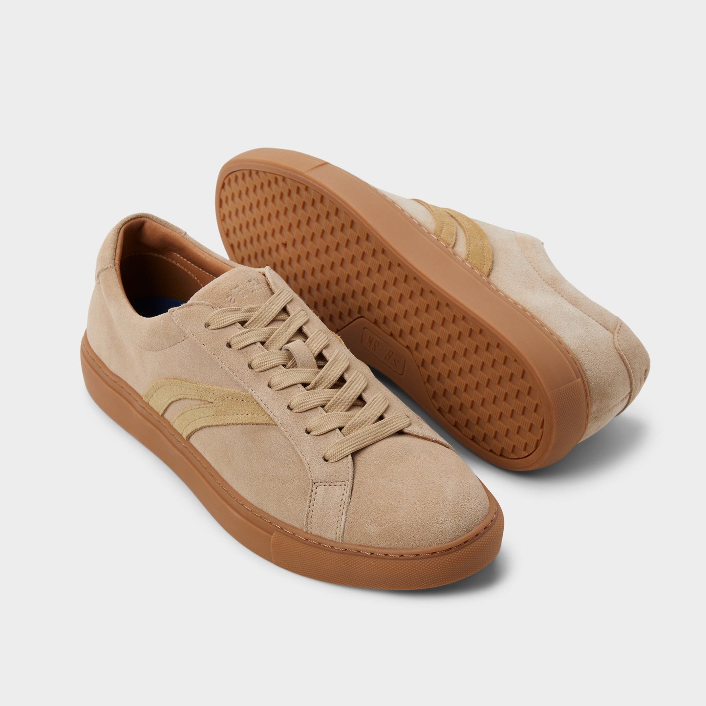 Leroy in Sand - Low top sneaker, Cup sole - Sand