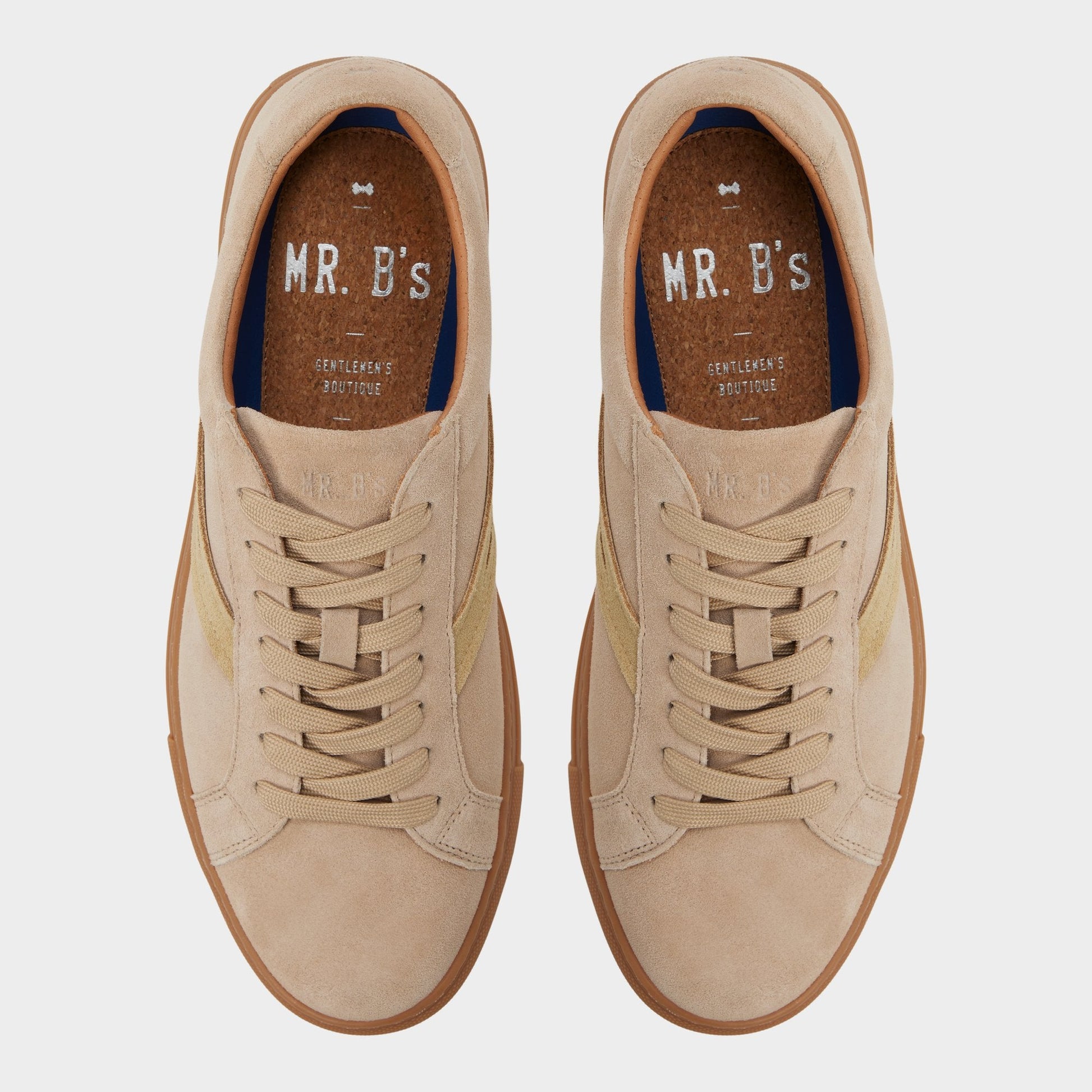 Leroy in Sand - Low top sneaker, Cup sole - Sand