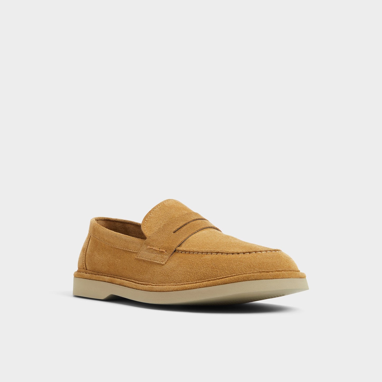 Iver Light Brown Men's Dress Shoes - Loafer - Light Brown