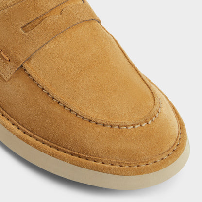 Iver Light Brown Men's Dress Shoes - Loafer - Light Brown