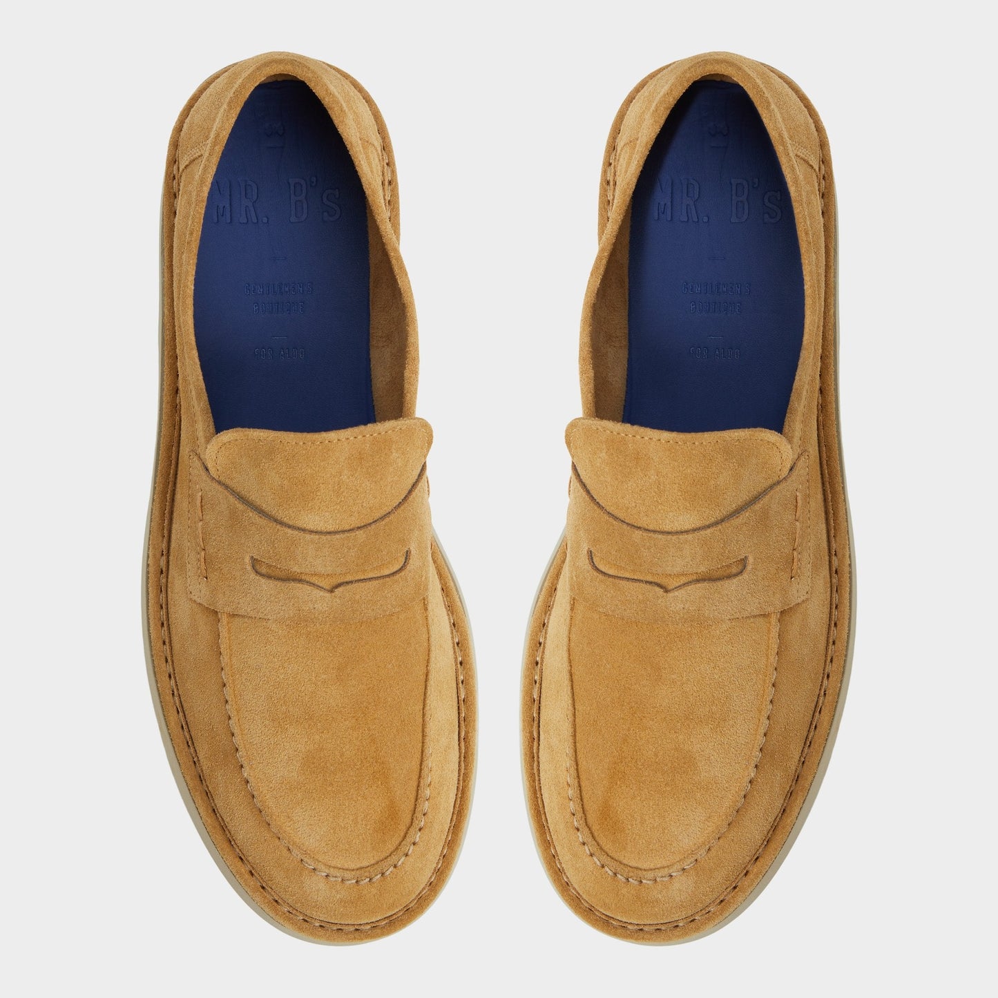 Iver Light Brown Men's Dress Shoes - Loafer - Light Brown