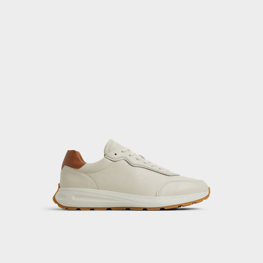 Alessio Ivory Men's Athletic sneakers - Jogger sneaker - Ivory