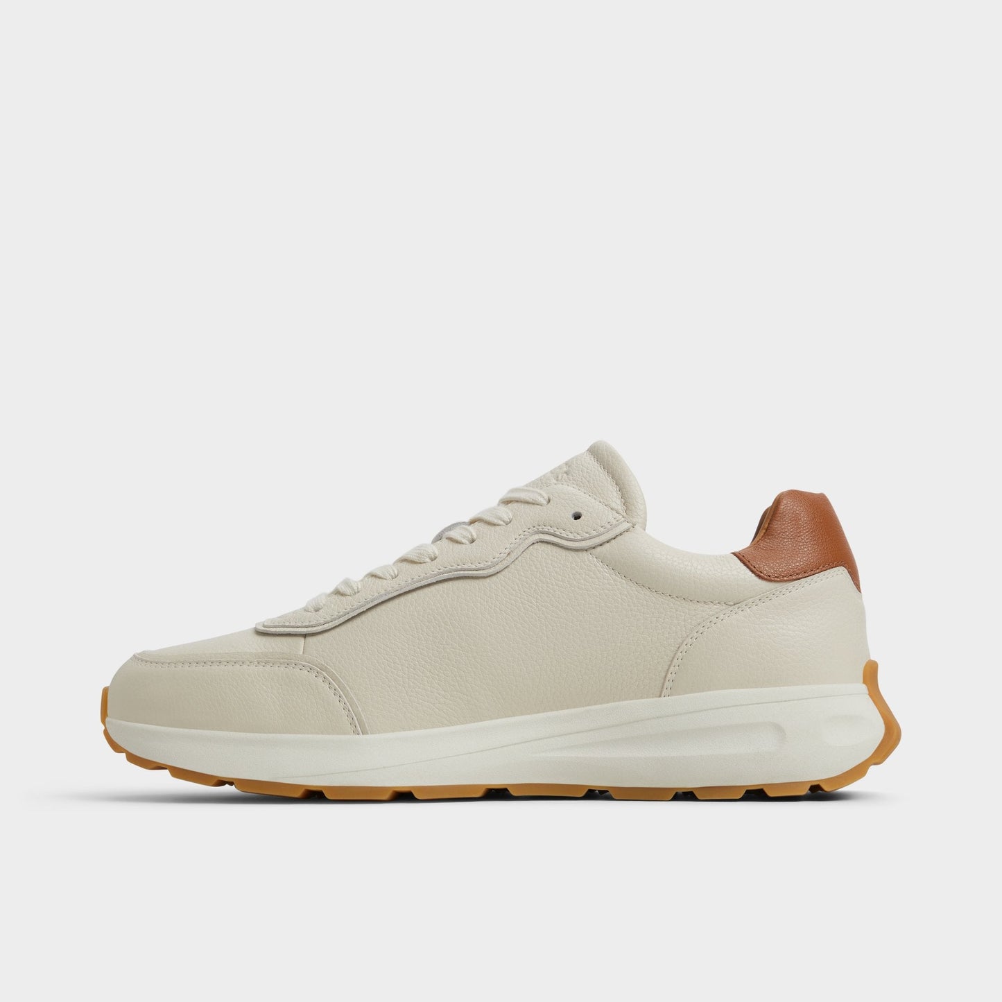 Alessio Ivory Men's Athletic sneakers - Jogger sneaker - Ivory