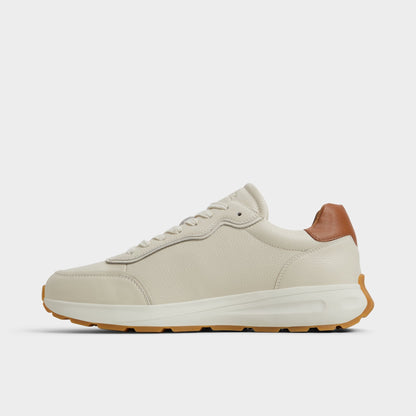 Alessio Ivory Men's Athletic sneakers - Jogger sneaker - Ivory
