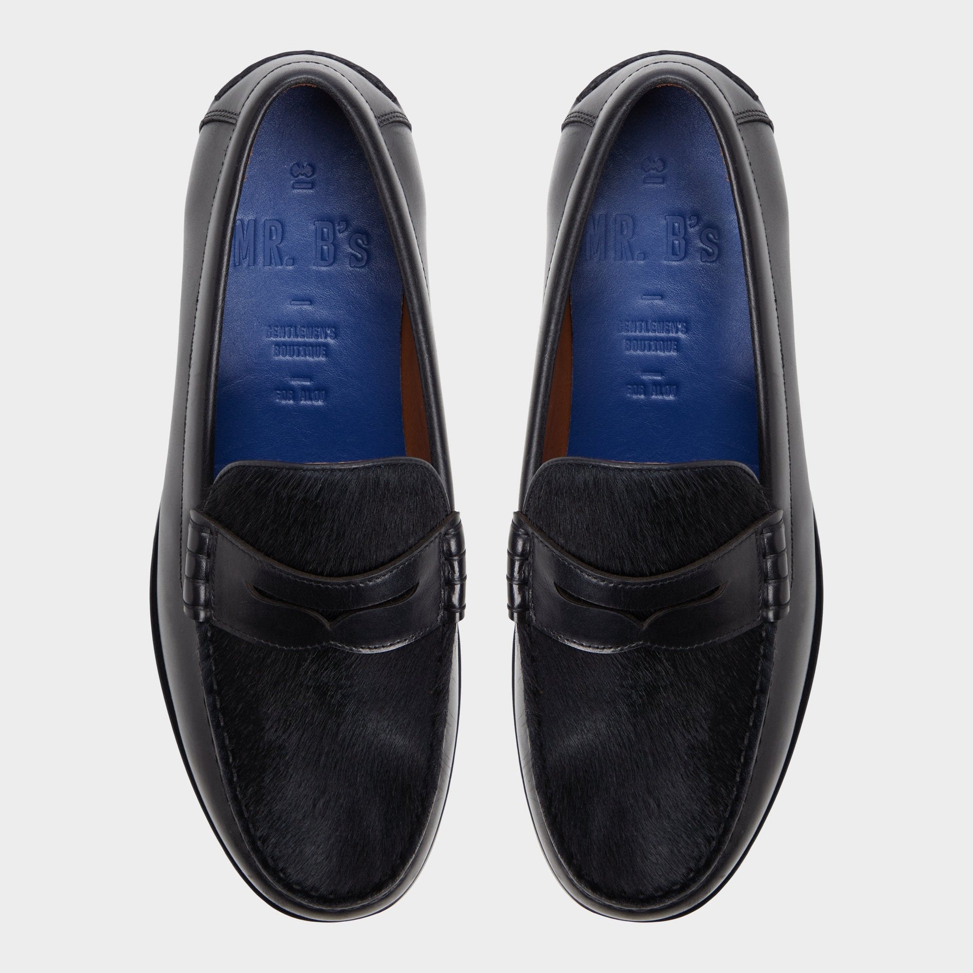 Jarom in Open Black - Loafer - Open black