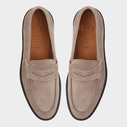 Aleris Brown Men's Dress Shoes - Loafer, Lug sole - Brown