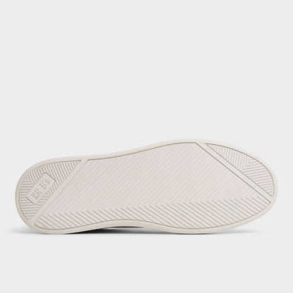 Seeger in White - Low top sneaker, Cup sole - White
