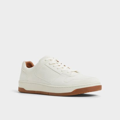 Ludlow White Leather Suede Men's Low top - Low top sneaker - White