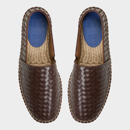 Carmo Dark Brown Men's Espadrilles - Espadrille - Dark Brown