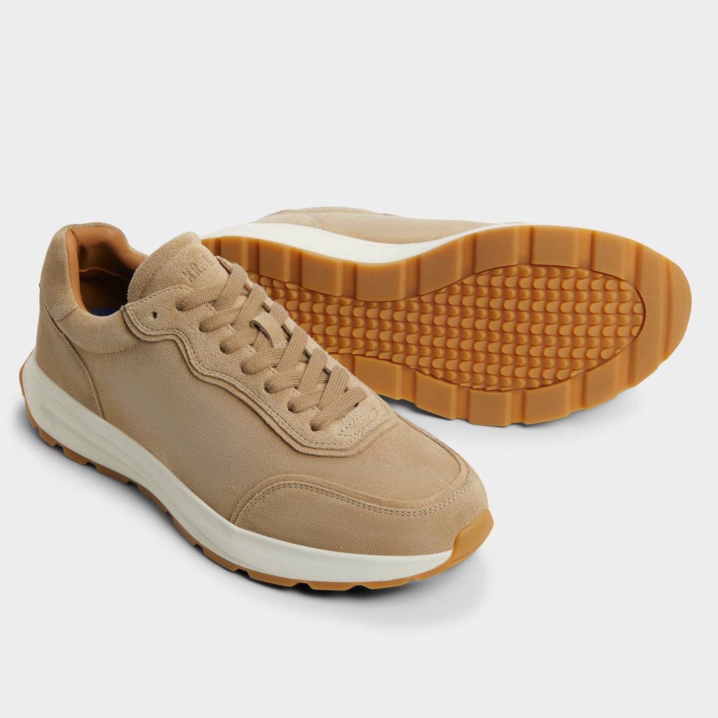 Alessio Taupe Men's Athletic sneakers - Jogger sneaker - Taupe