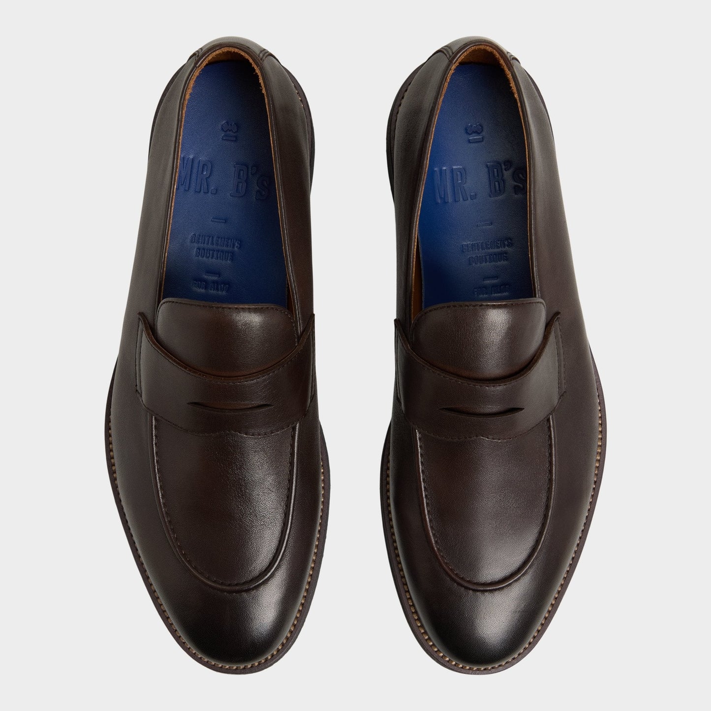 Mack in Dark Brown - Loafer - Dark brown