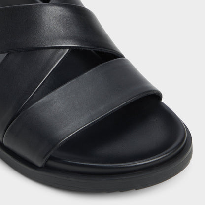 Kairo Black Men's Sandals & Slides - Slide sandal - Black