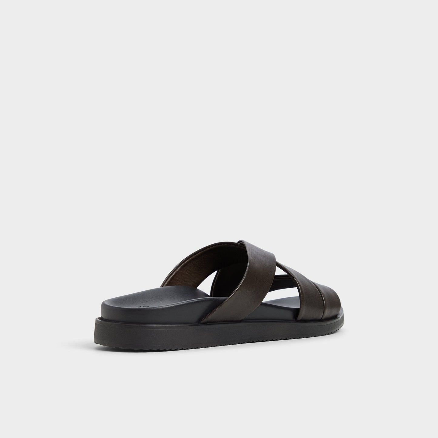 Kairo Dark Brown Men's Sandals & Slides - Slide sandal - Dark Brown