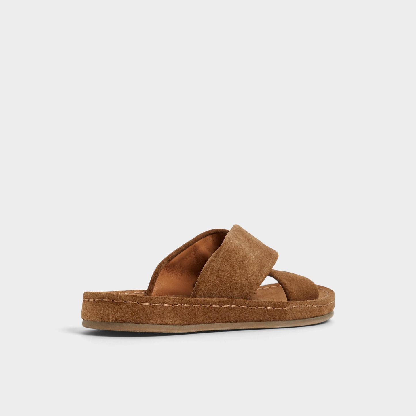 Steele Light Brown Men's Sandals & Slides - Slide sandal - Light brown