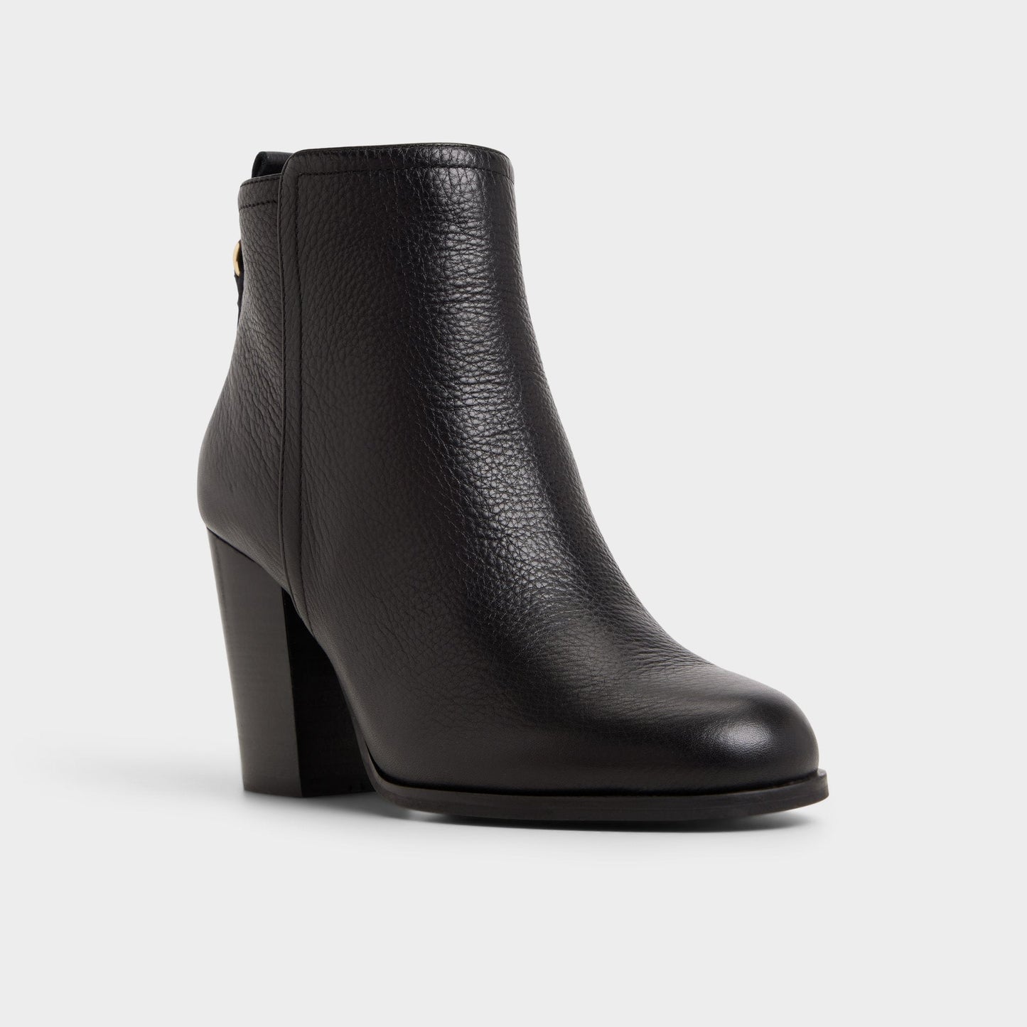 Noemia in Black - Ankle boot, Block heel - Black