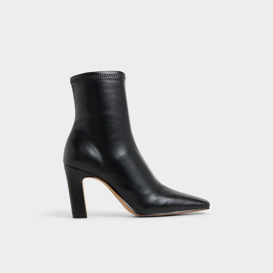 Cybele in Black - Ankle boot, Block heel - Black