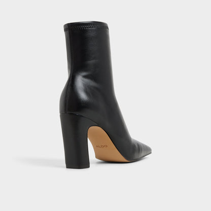 Cybele in Black - Ankle boot, Block heel - Black