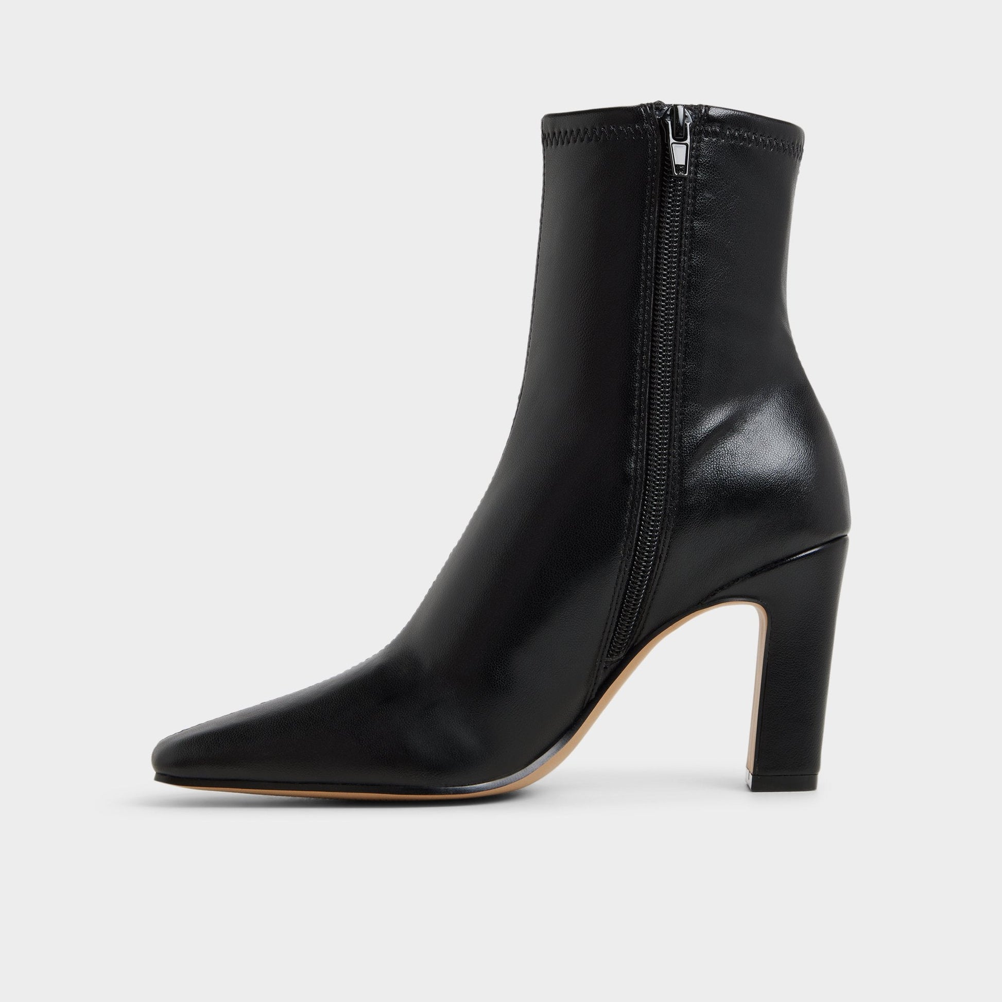 Cybele in Black - Ankle boot, Block heel - Black