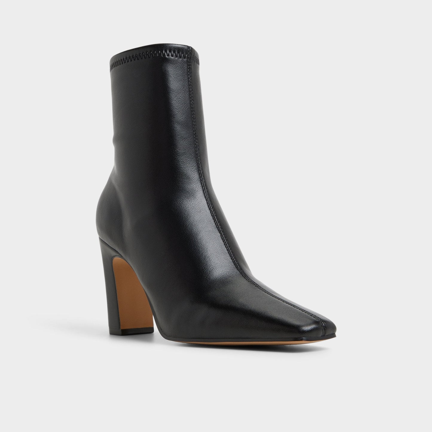 Cybele in Black - Ankle boot, Block heel - Black