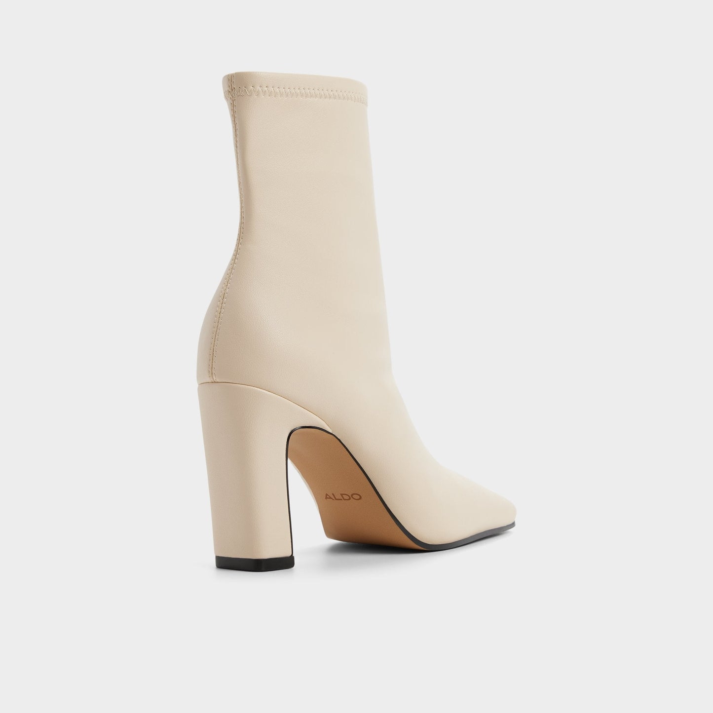 Cybele in Cream - Ankle boot, Block heel - Cream