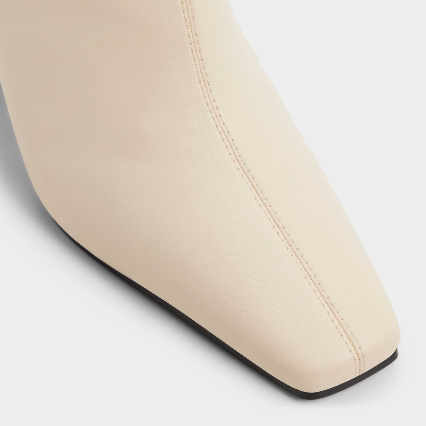 Cybele in Cream - Ankle boot, Block heel - Cream