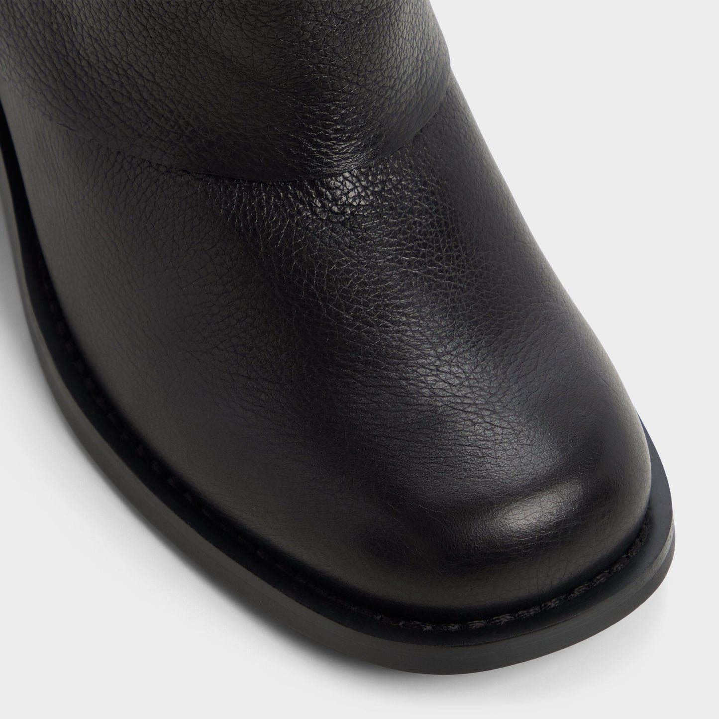 Nolya in Black - Ankle boot, Block heel - Black