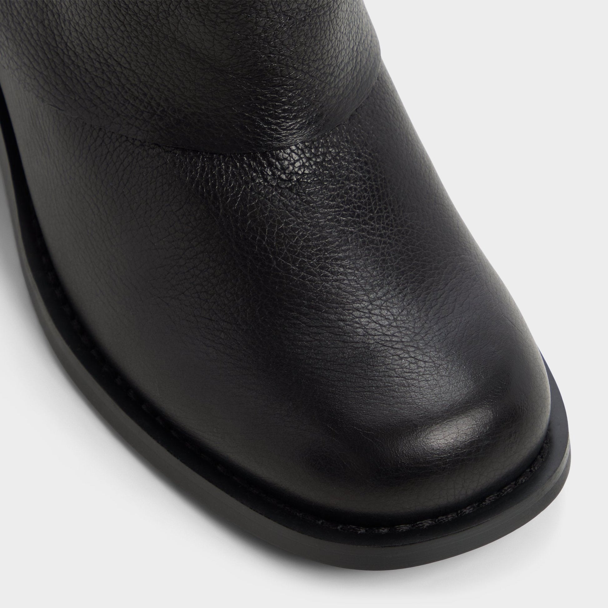Nolya in Black - Ankle boot, Block heel - Black
