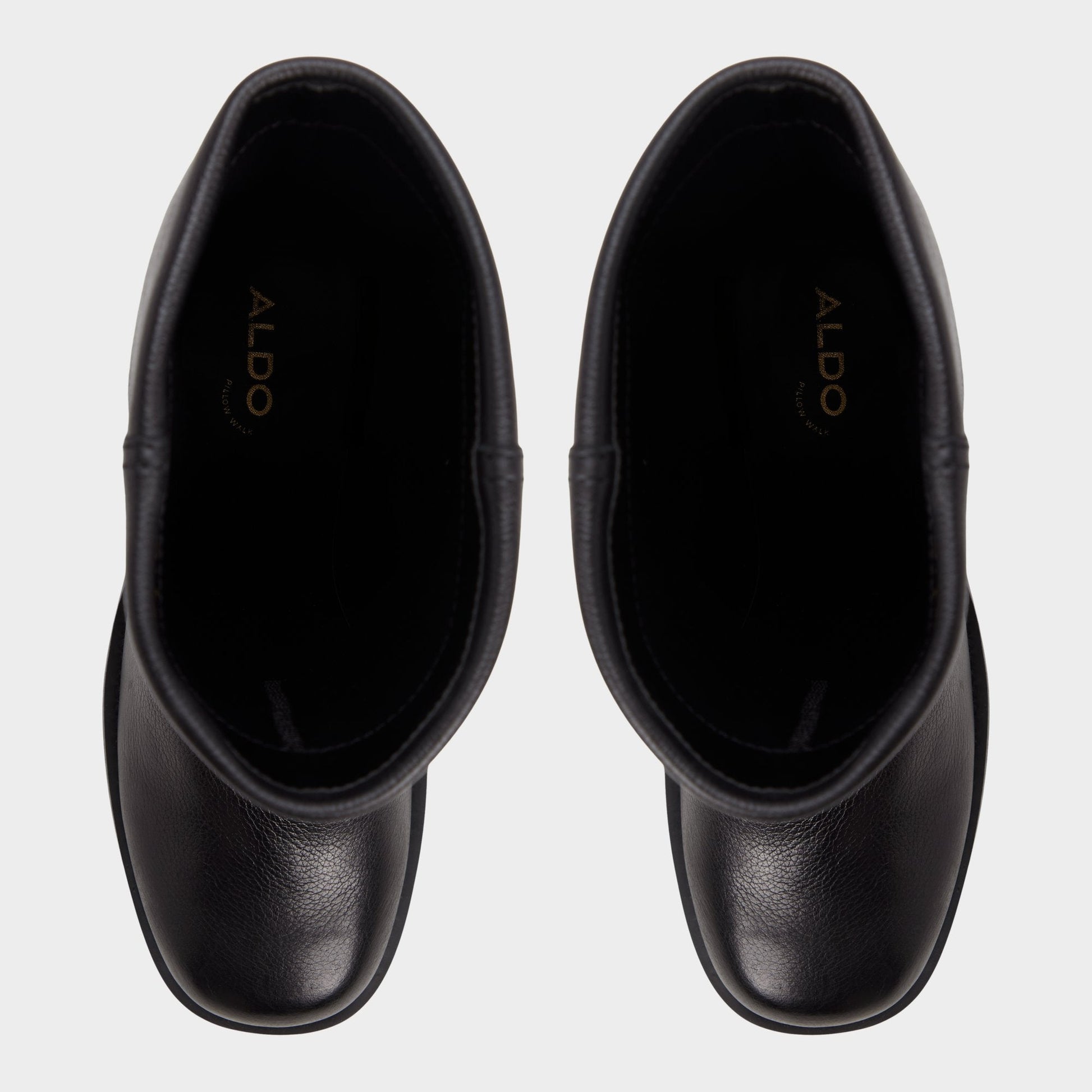 Nolya in Black - Ankle boot, Block heel - Black