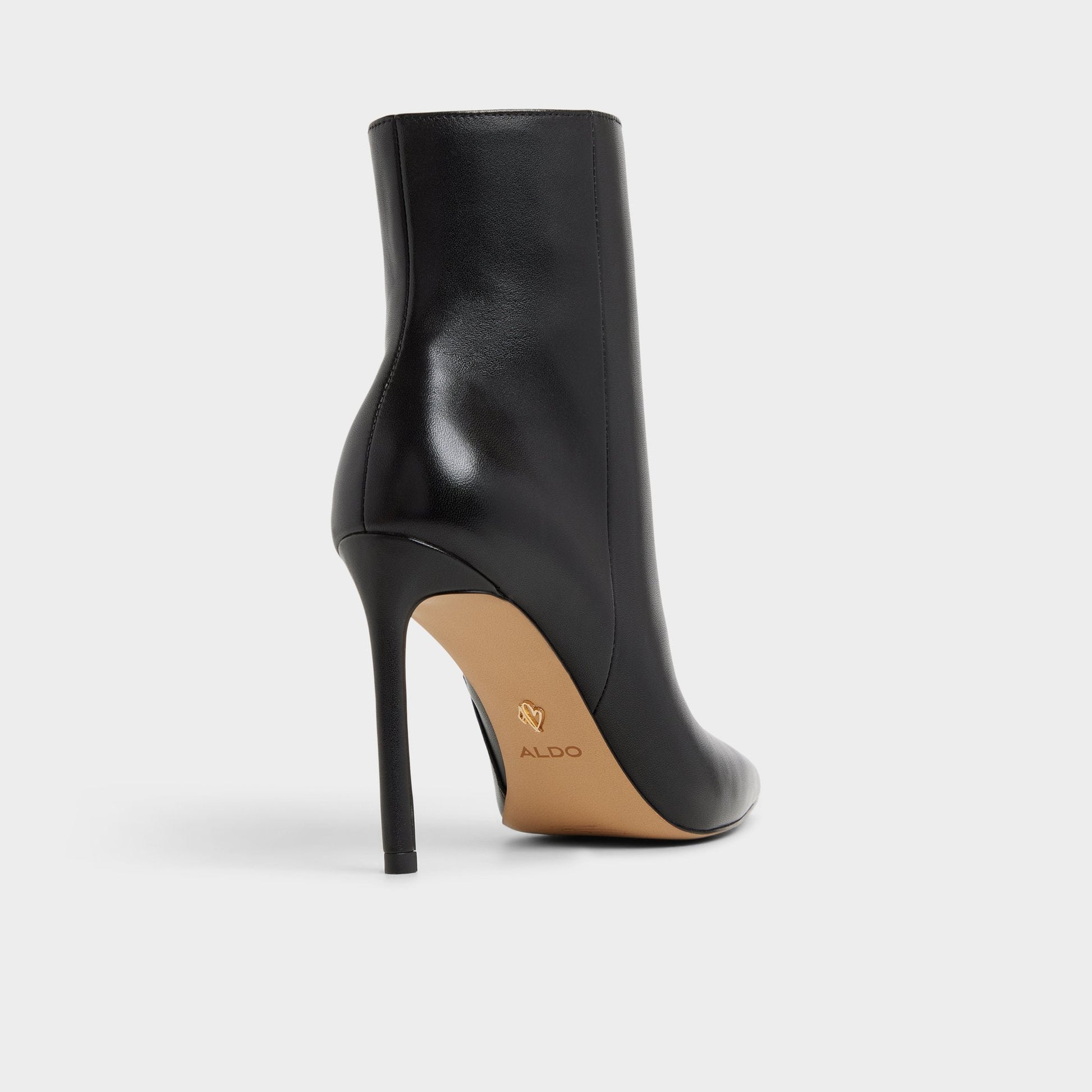 Guavaberry in Black - Ankle boot, Stiletto heel - Black