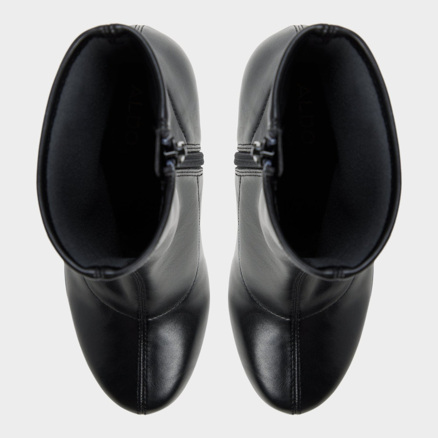 Brejara in Black - Ankle boot, Platform - Black