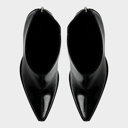 Norelle in Black - Ankle boot, Block heel - Black