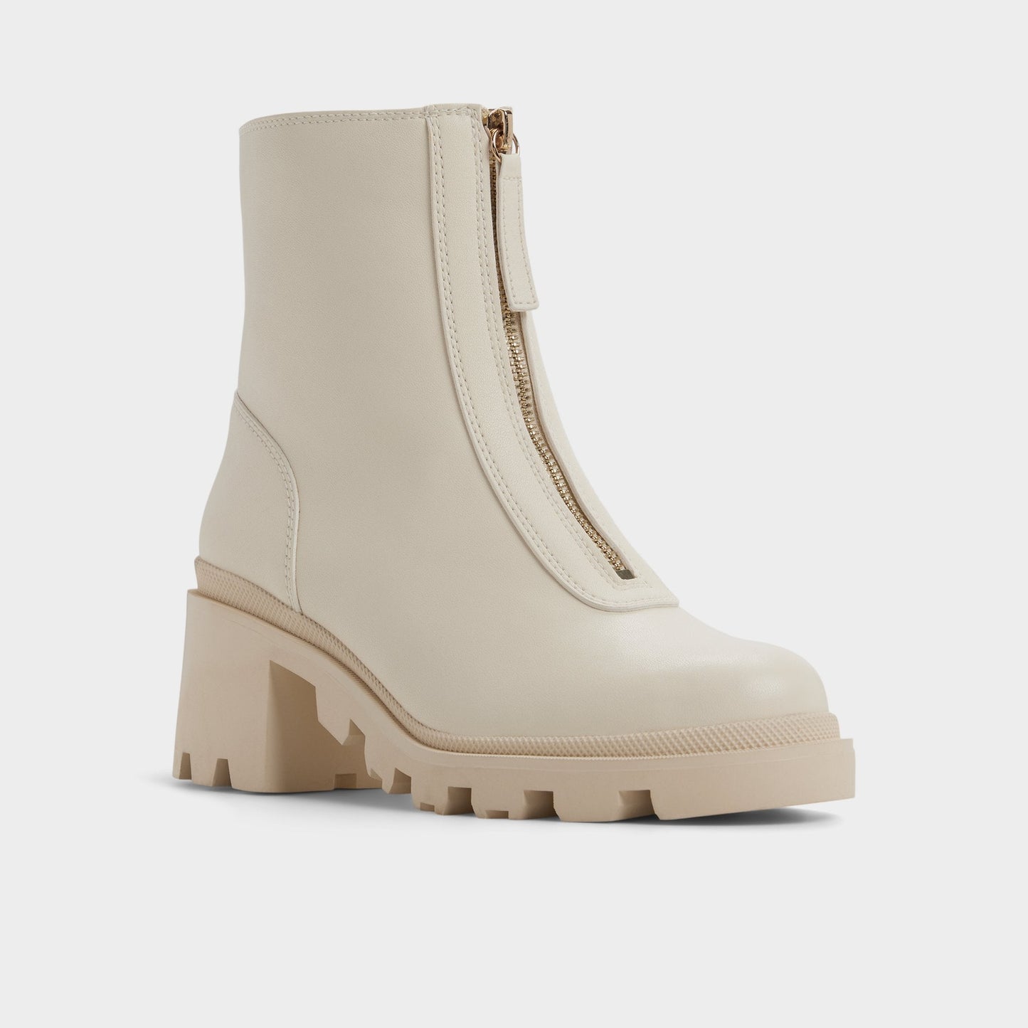 Merielle in Other White - Ankle boot, Lug sole - Other white