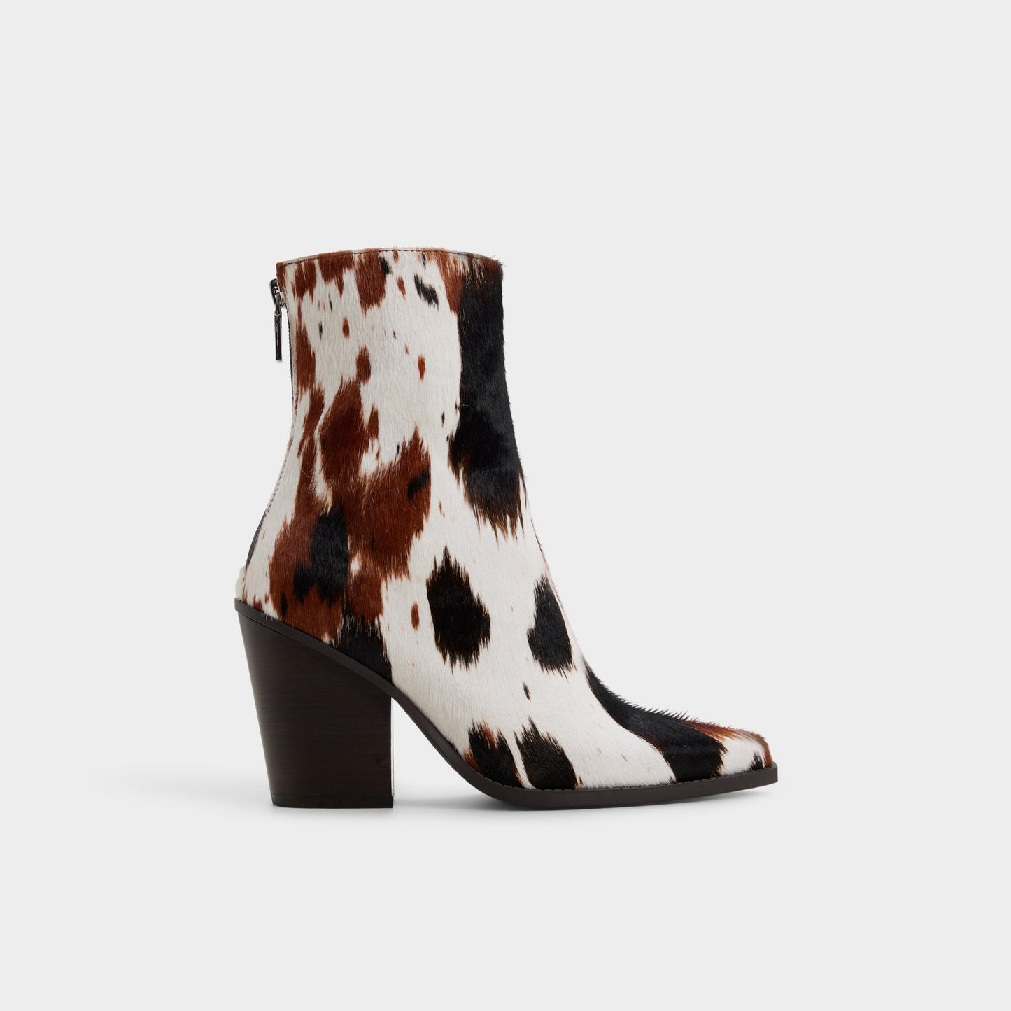Norelle in Open Brown - Ankle boot, Block heel - Open brown