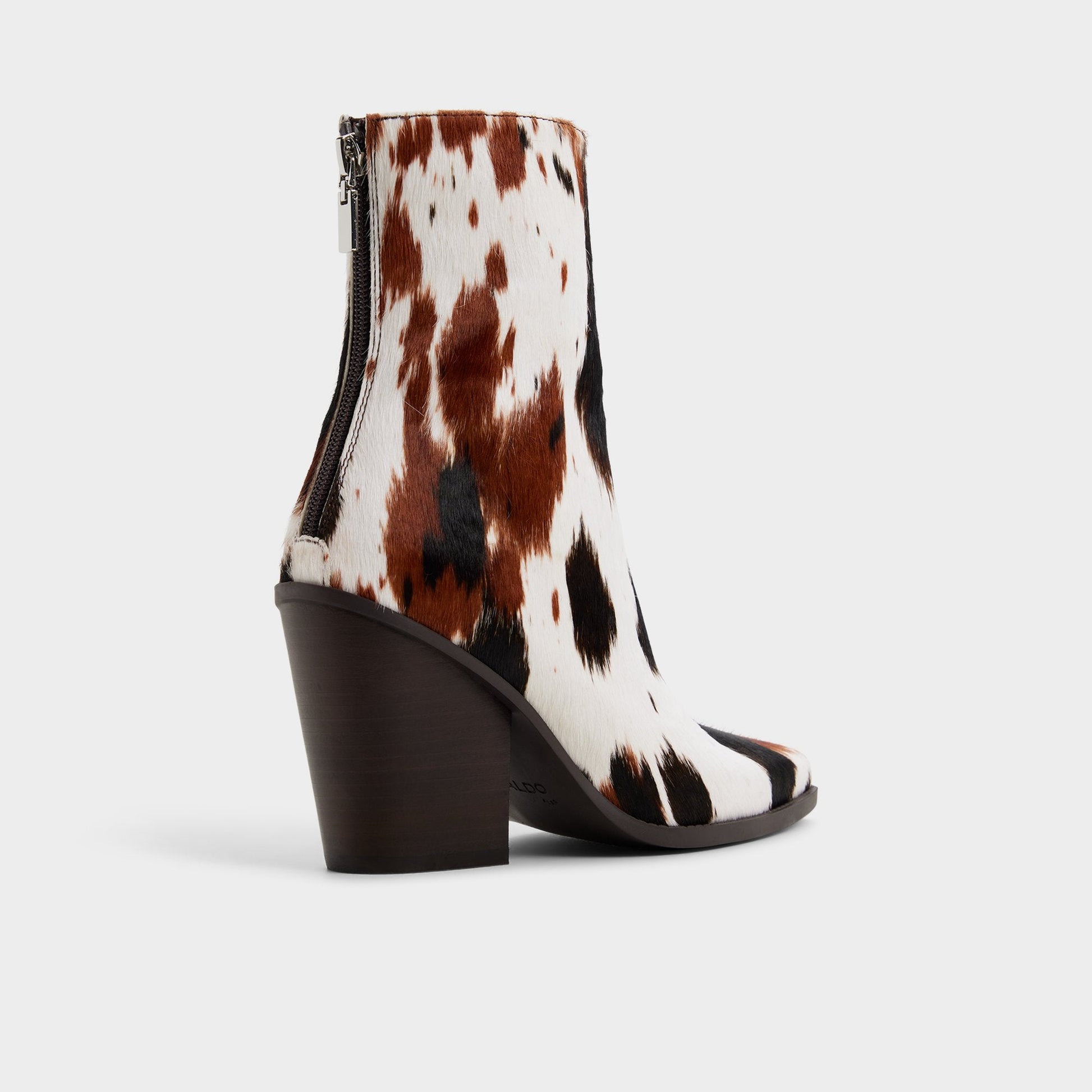 Norelle in Open Brown - Ankle boot, Block heel - Open brown