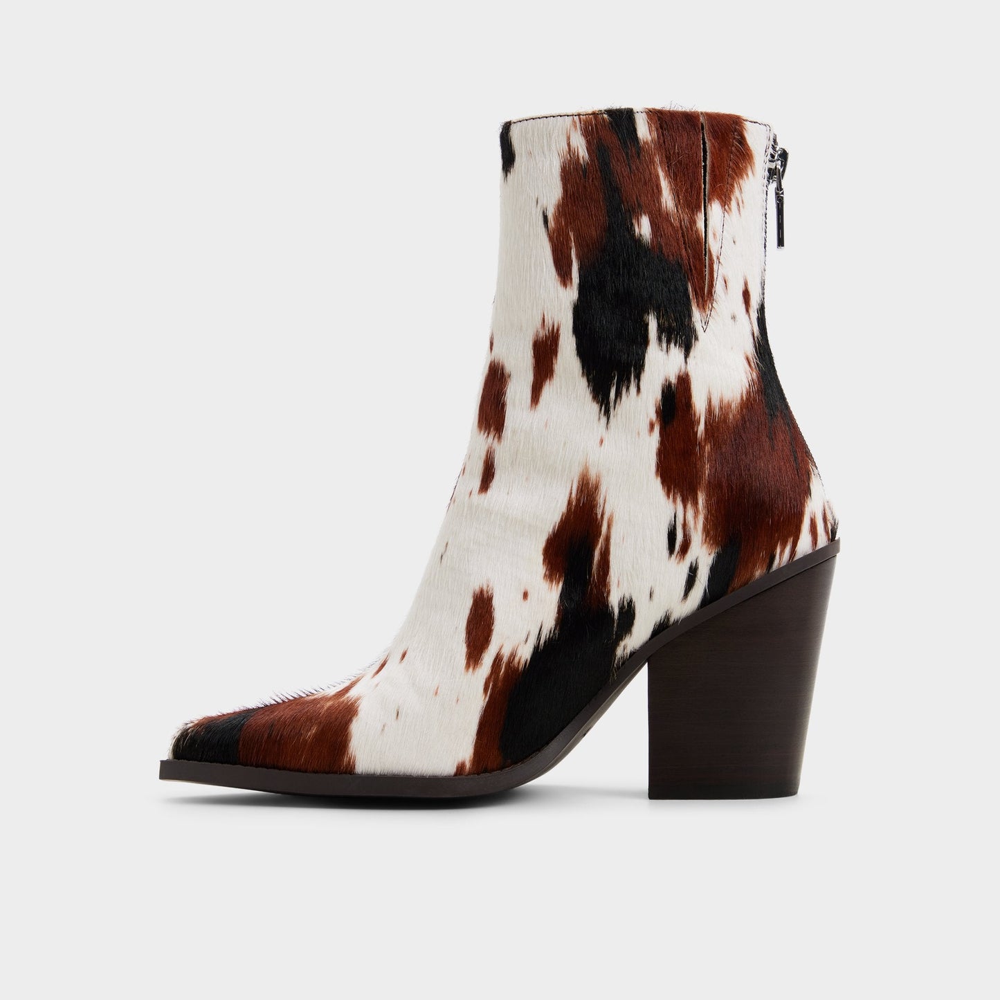 Norelle in Open Brown - Ankle boot, Block heel - Open brown