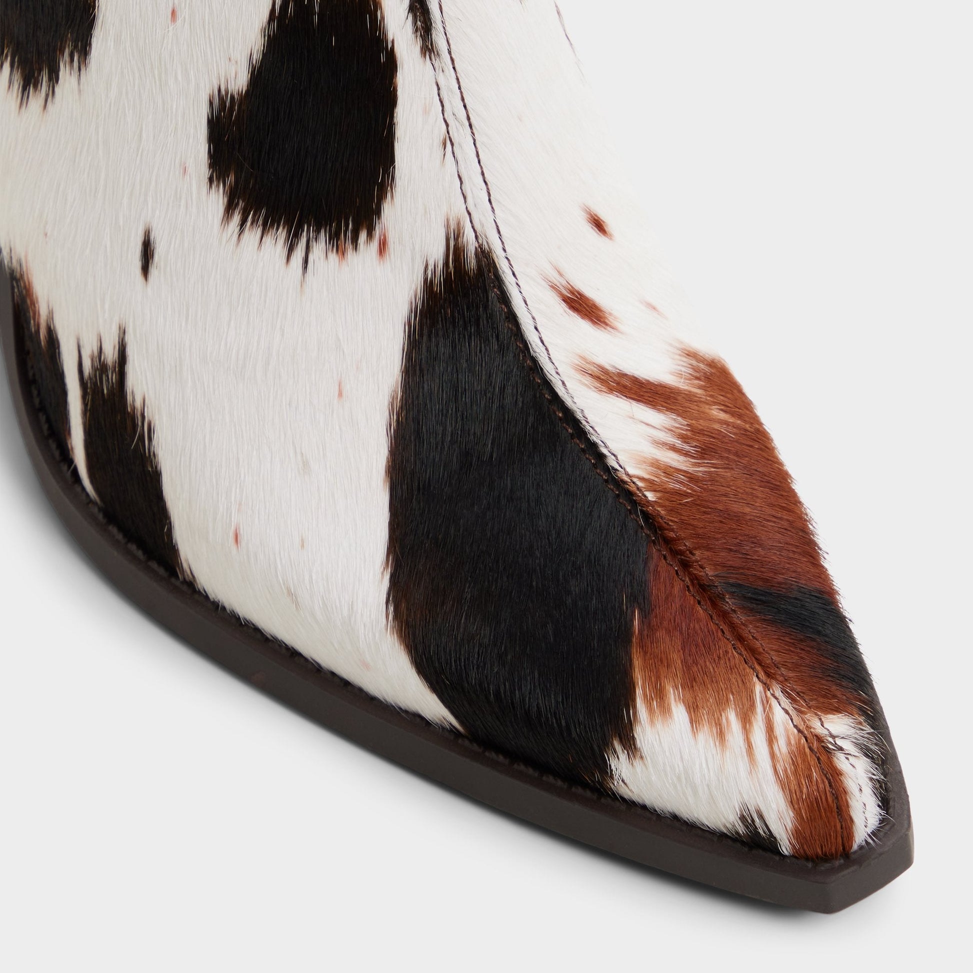 Norelle in Open Brown - Ankle boot, Block heel - Open brown