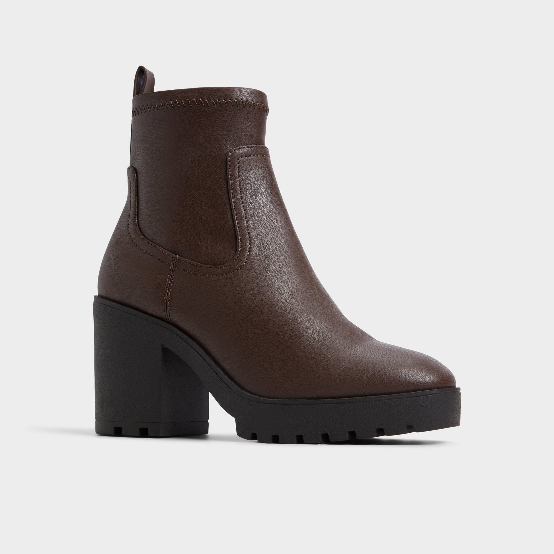 Marrgo Dark Brown Women's Chelsea boots - Ankle boot - Dark Brown