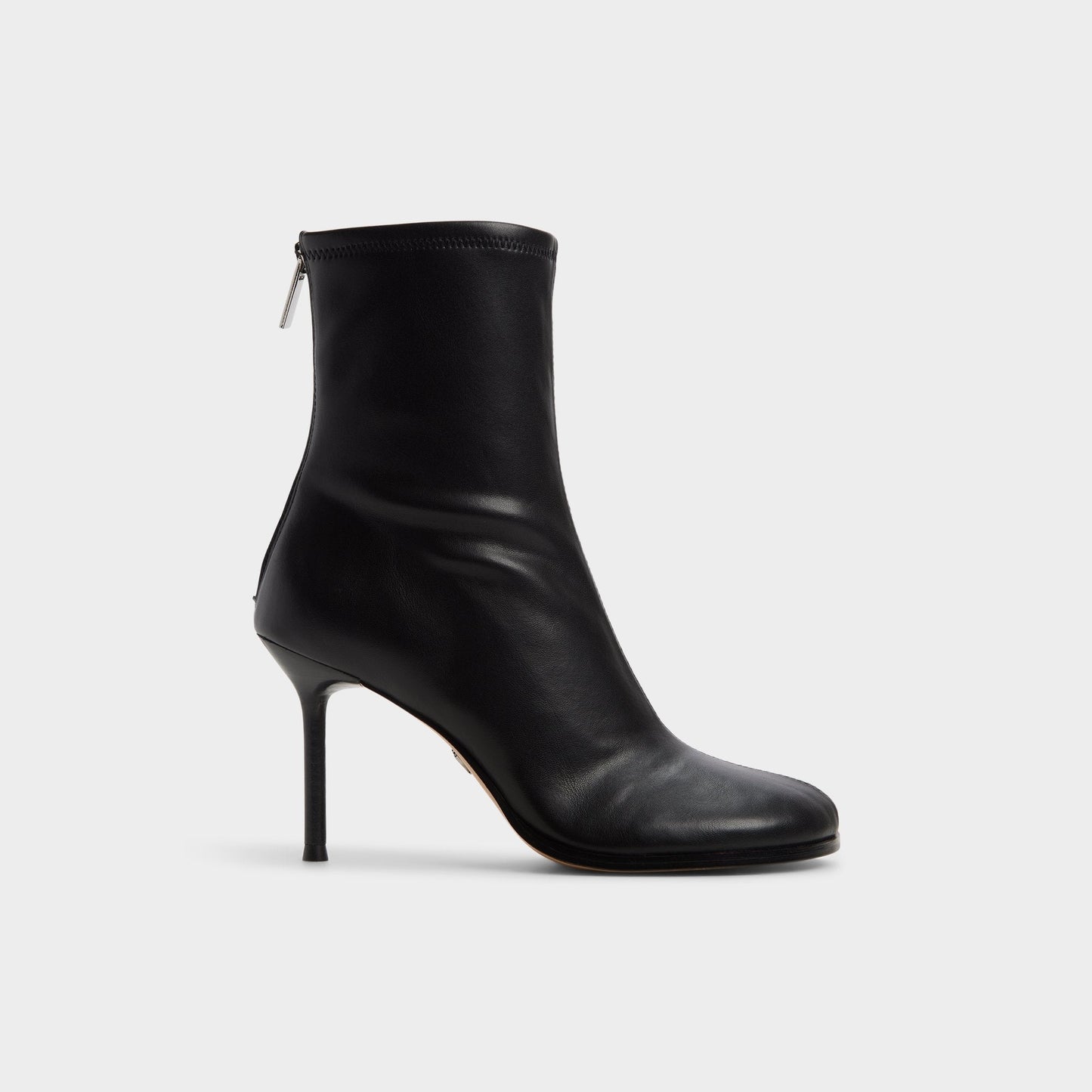 Evander in Black - Ankle boot, Stiletto heel - Black
