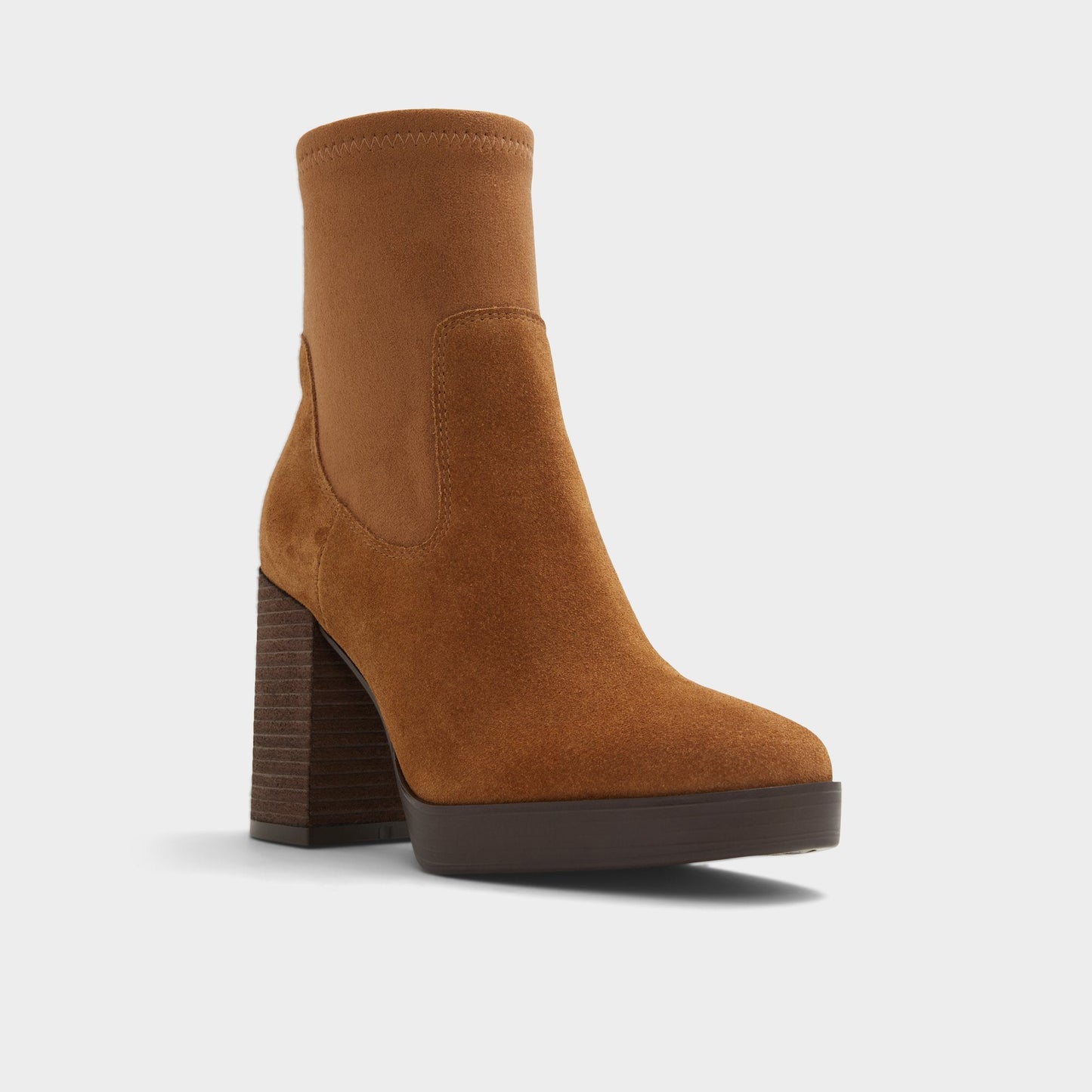 Voss Dark Brown Women's Casual boots - Ankle boot, Block heel - Dark Brown