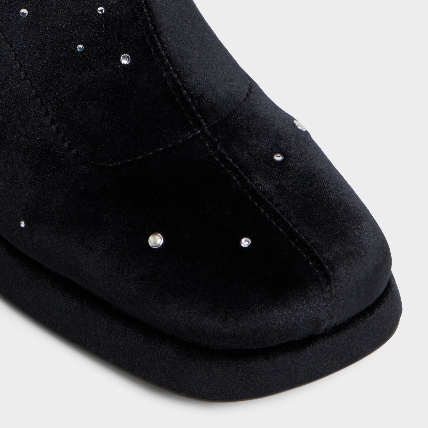 Starrie in Black - Ankle boot, Platform - Black