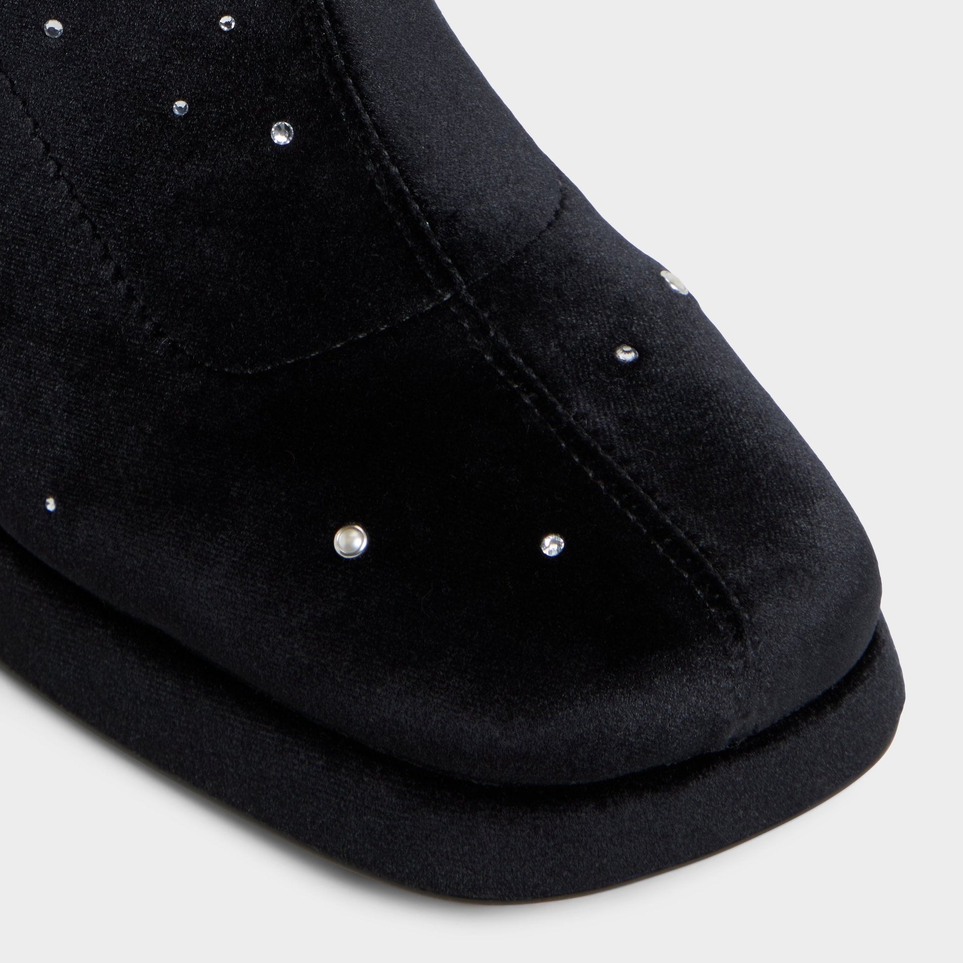 Starrie in Black - Ankle boot, Platform - Black