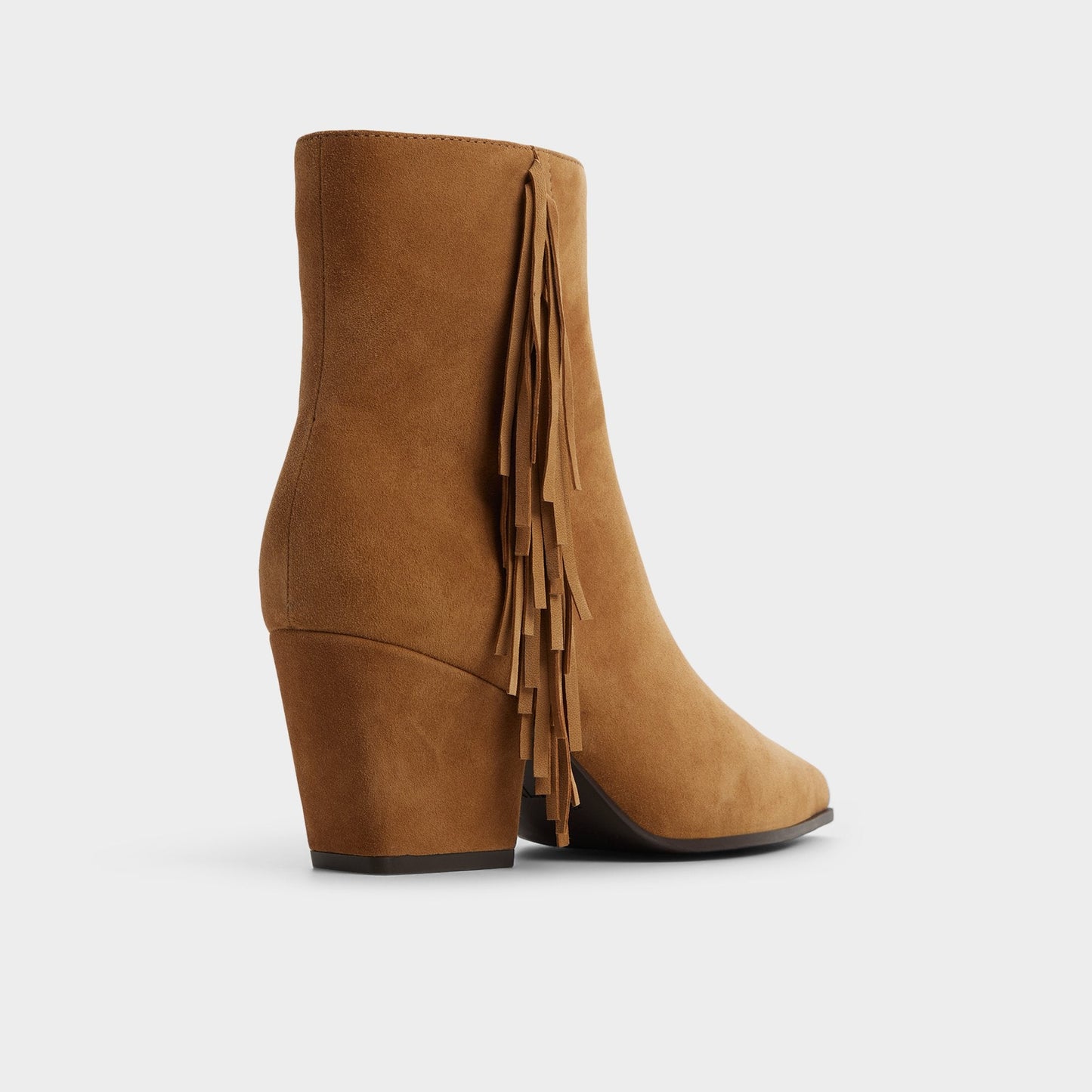 Shaniah in Light Brown - Ankle boot, Block heel - Light Brown