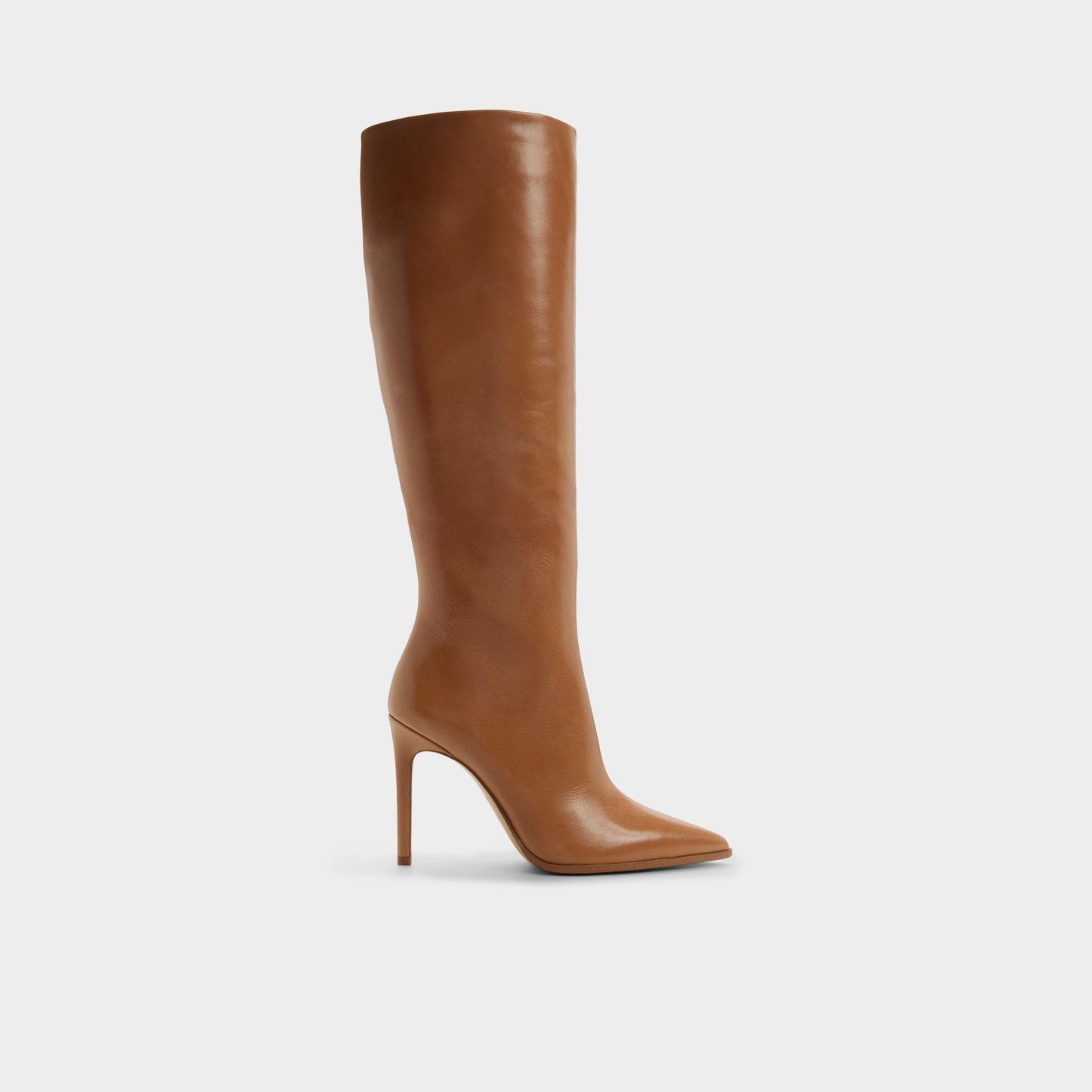 Alabrenda - Knee-high boot, Stiletto heel - Tan